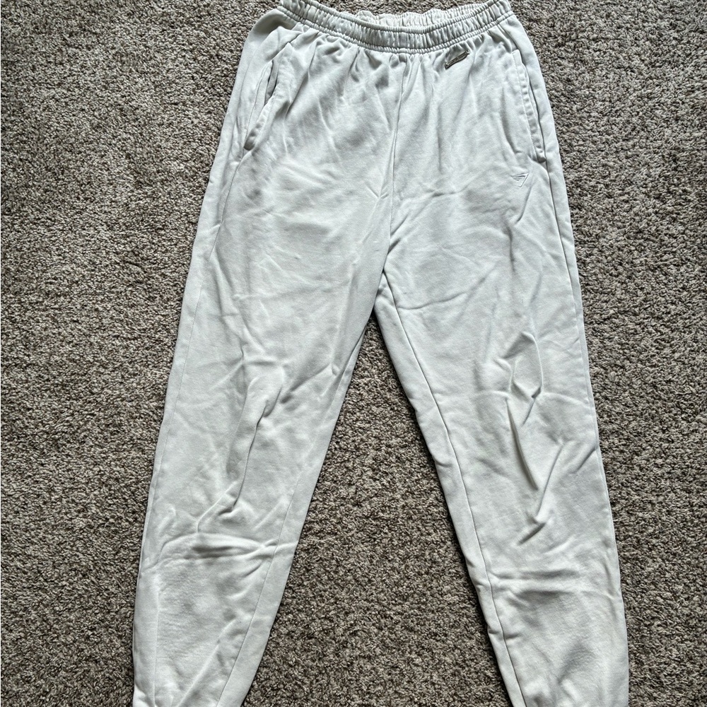 Whitney Simmons Gymshark White Sweatpants